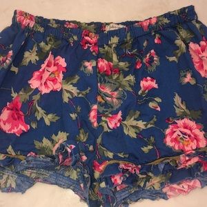 Floral Pj shorts